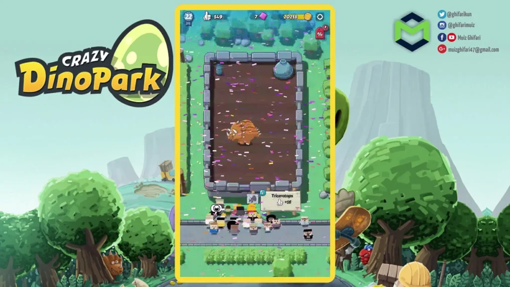 Crazy Dino Park v2.32 MOD APK (Unlimited Money)